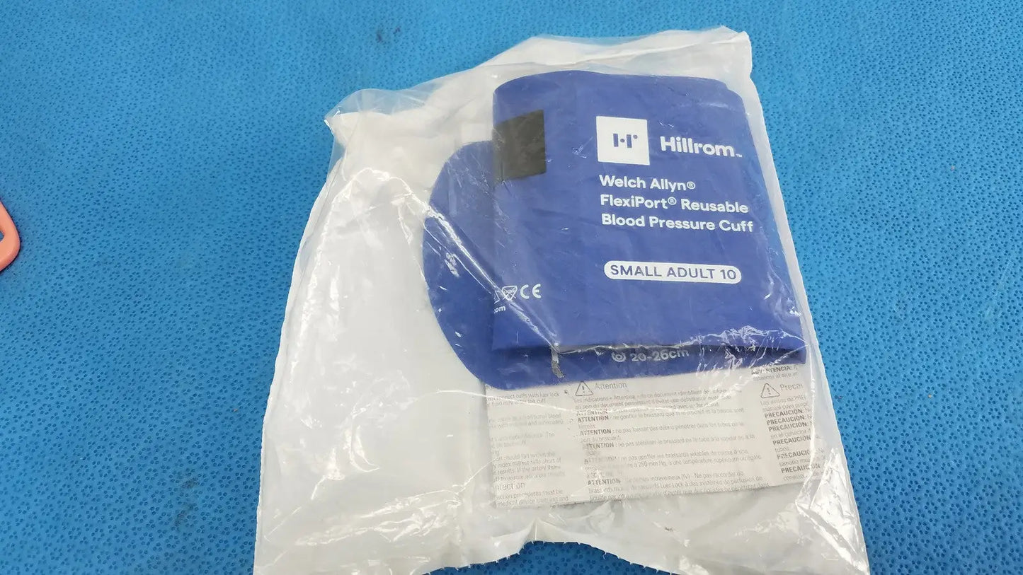 Reuse Medical Welch Allyn 901043 Small Adult 10 Blood Pressure Cuff (20-26) Blood Pressure Cuffs & Hoses, second-hand product photo 1