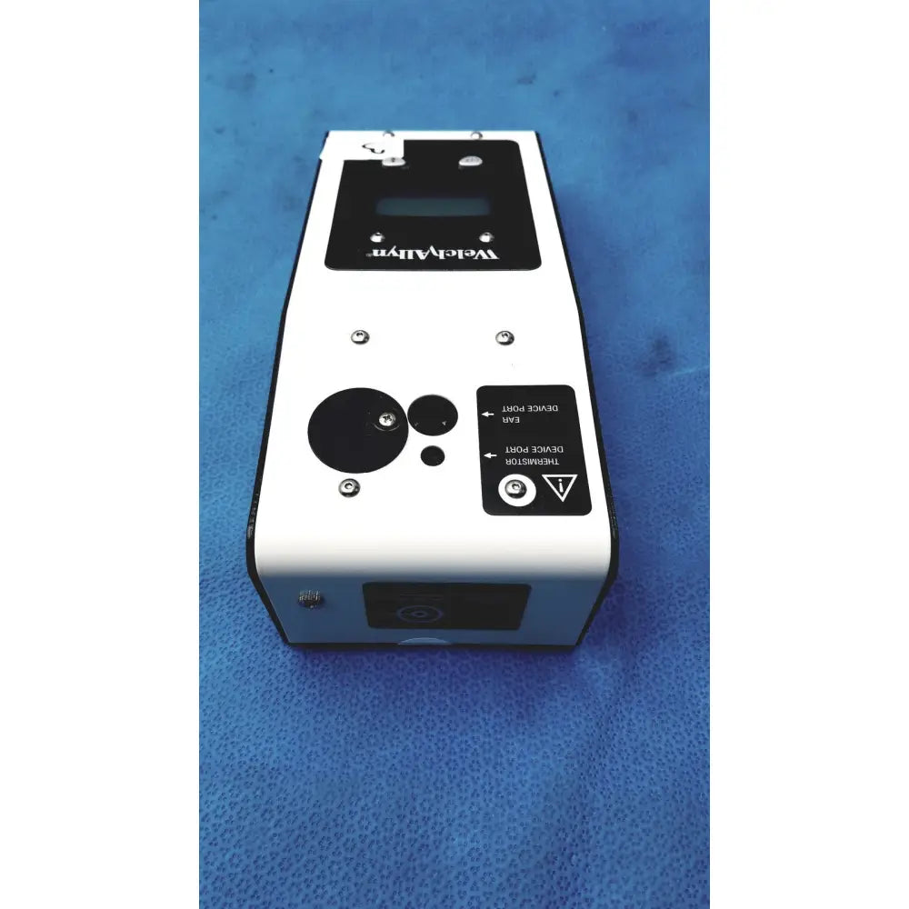 White and black medical plus calibration tester welch allyn 9600 plus calibration tester with vocalalign label