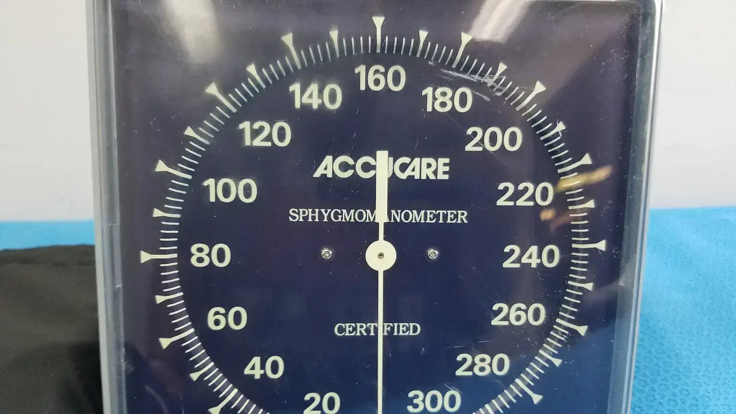 Welch Allyn AccuCare Wall Aneroid Sphygmomanometer BP Cuff Monitor Gauge Wall Aneroid Sphygmomanometer, second-hand product photo 2