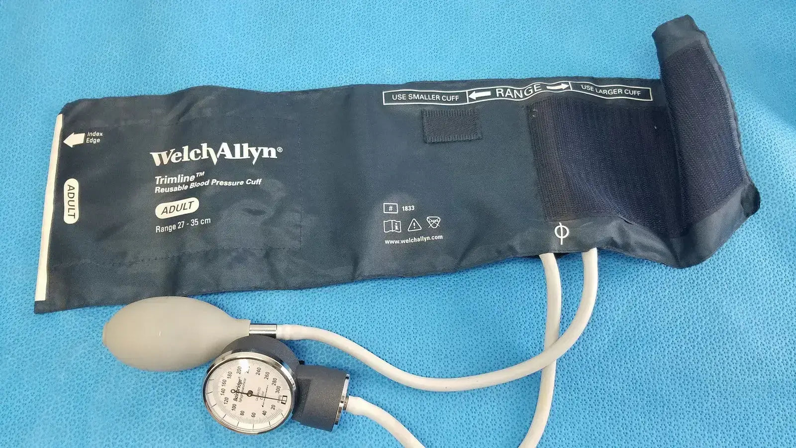 Welch Allyn Adult Blood Pressure Cuff Sphygmomanometer, Littmann Stethoscope Kit Vital Signs Measurement Kit, second-hand product photo 8