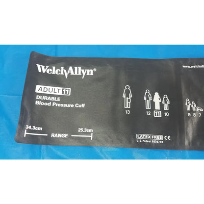 Welch Allyn Blood Pressure Cuff Adult 11 BP Inflation Bulb With Air Valve & Tube Blood Pressure Cuff with Inflation Bulb, Air Valve & Tube, second-hand product photo 3