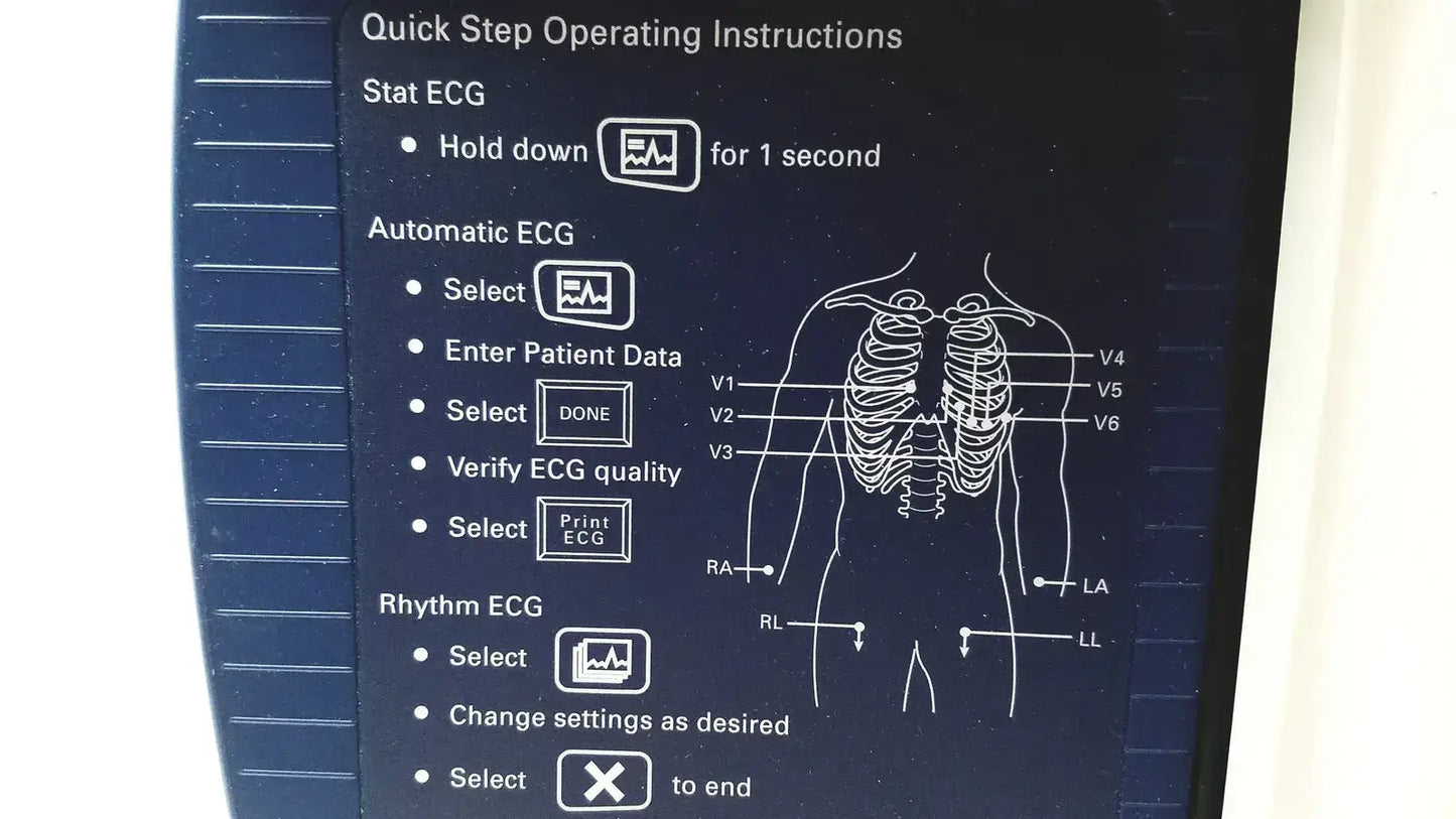Welch Allyn CP 200 Electrocardiograph Electrocardiograph, second-hand product photo 7