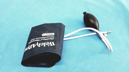 Welch Allyn FlexiPort Adult 11 Blood Pressure Cuff - 25cm 35cm w/ Inflation Bulb Blood Pressure Cuff, second-hand product photo 5