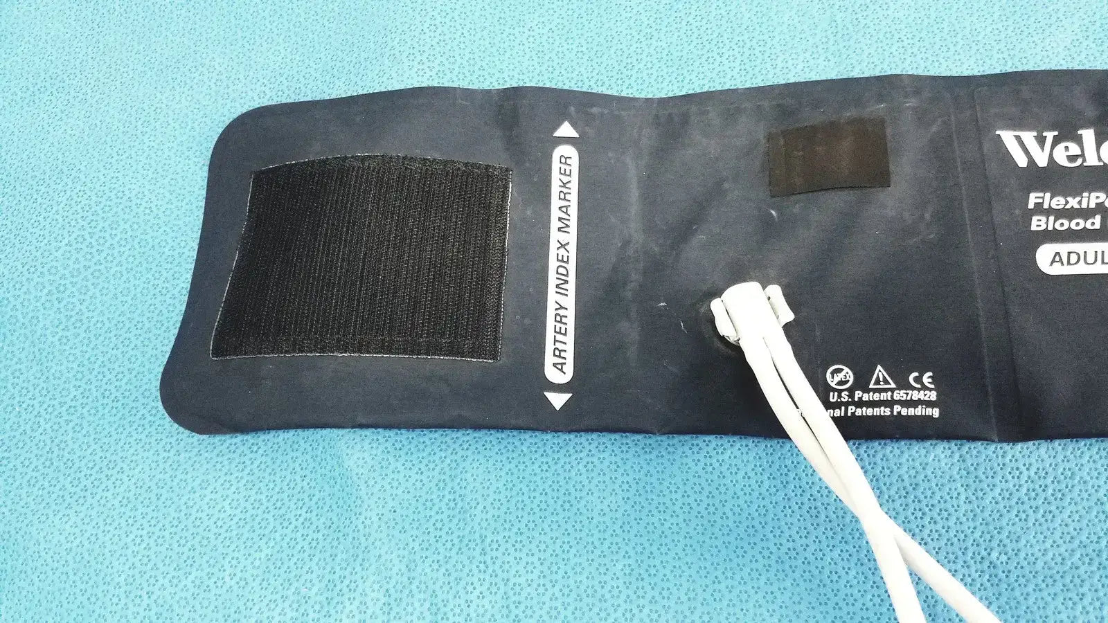 Welch Allyn FlexiPort Adult 11 Blood Pressure Cuff - 25cm 35cm w/ Inflation Bulb Blood Pressure Cuff, second-hand product photo 9