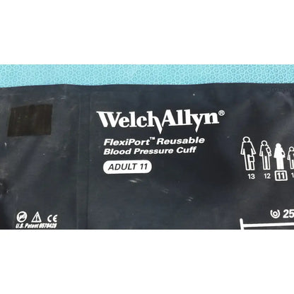 Welch Allyn FlexiPort Adult 11 Blood Pressure Cuff - 25cm 35cm w/ Inflation Bulb Blood Pressure Cuff, second-hand product photo 8