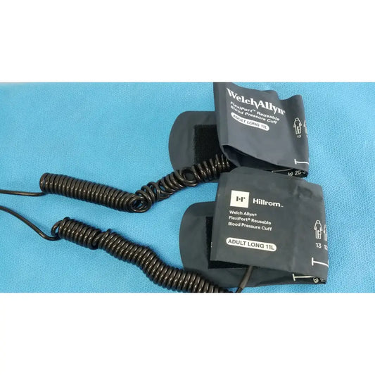 Reuse Medical Welch Allyn FlexiPort Blood Pressure Cuff Adult Long 11L Blood Pressure Cuffs & Hoses, second-hand product photo 1