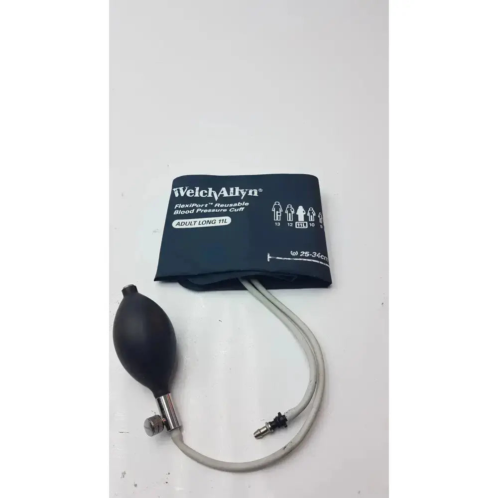 Welch Allyn Flexiport Reusable Blood Pressure Cuff Adult Long 11L, 25-34cm Blood Pressure Cuff, second-hand product photo 10