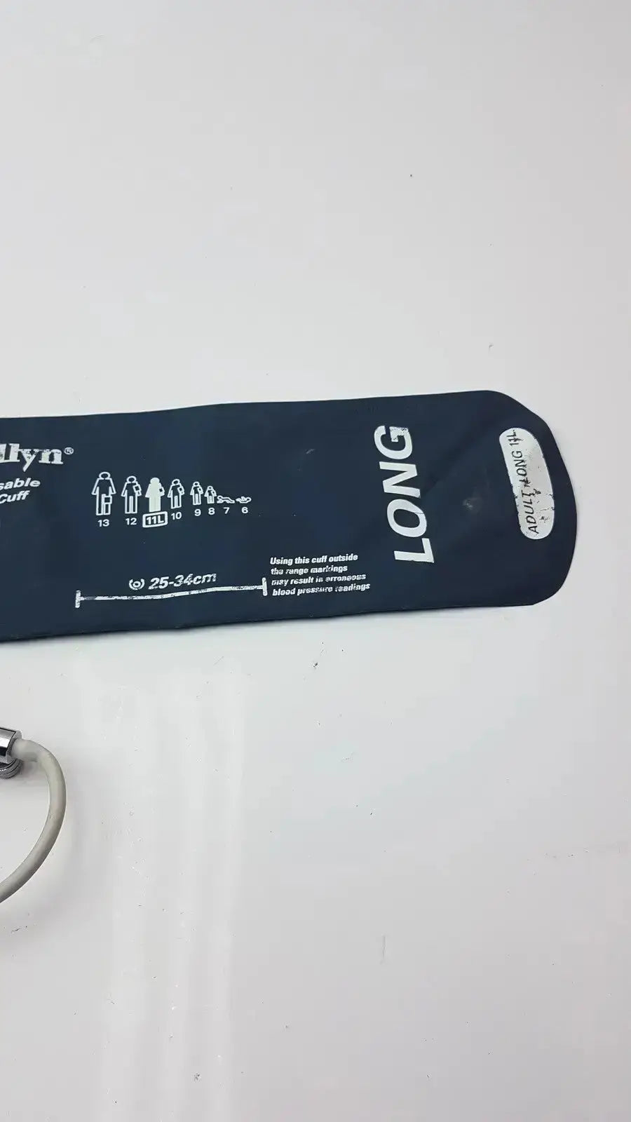 Welch Allyn FlexiPort Reusable Blood Pressure Cuff Adult Long 11L Blood Pressure Cuff, second-hand product photo 10