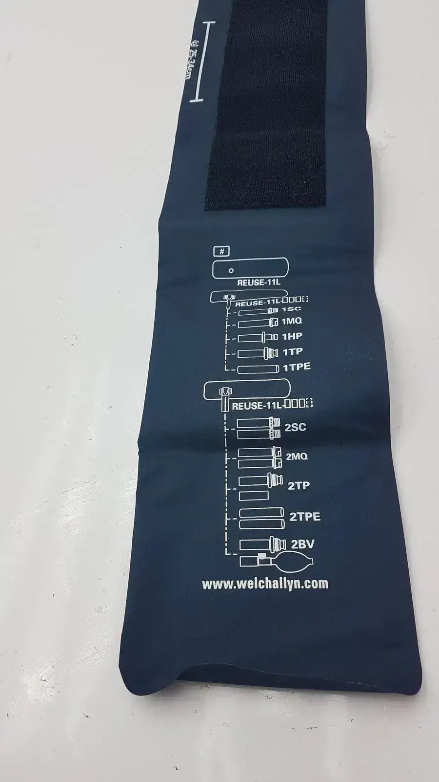 Welch Allyn FlexiPort Reusable Blood Pressure Cuff Adult Long 11L Blood Pressure Cuff, second-hand product photo 6