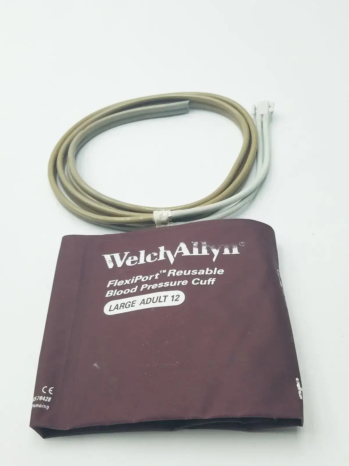 Welch Allyn FlexiPort Reusable Blood Pressure Cuff Large Adult 12 Reusable Blood Pressure Cuff, second-hand product photo 1