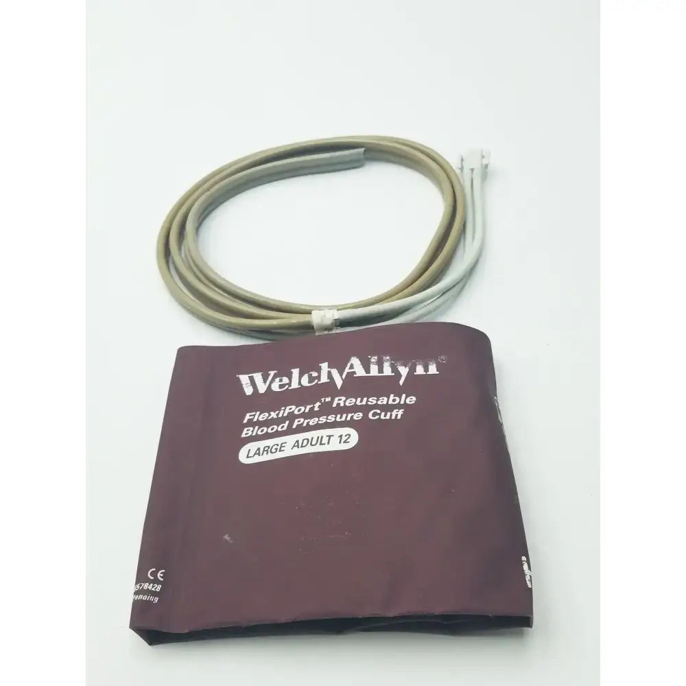 Welch Allyn FlexiPort Reusable Blood Pressure Cuff Large Adult 12 Reusable Blood Pressure Cuff, second-hand product photo 1