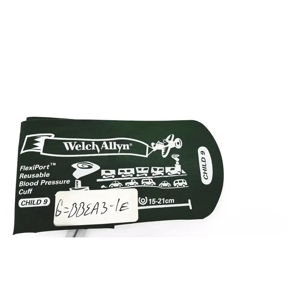 Welch Allyn FlexiPort Reusable Blood Pressure Cuff with Two-Tube Mated Locking C Blood Pressure Cuff, second-hand product photo 2