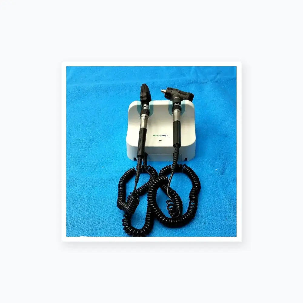 Welch Allyn GS 777 Wall Transformer w/ Otoscope & Ophthalmoscope Heads Diagnostic Wall Transformer, second-hand product photo 1