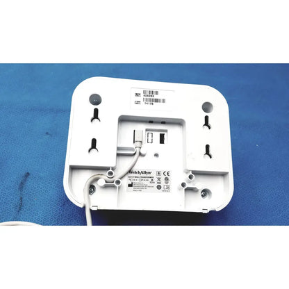 White plastic welch allyn se 217 wall transformer with molded housing and cord for ophthalmoscope otoscope use
