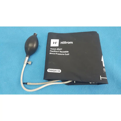Reuse Medical Welch Allyn Hillrom Blood Pressure Cuff Thigh 13 (40-55cm) with Inflation Bulb Blood Pressure Cuffs & Hoses, second-hand product photo 1