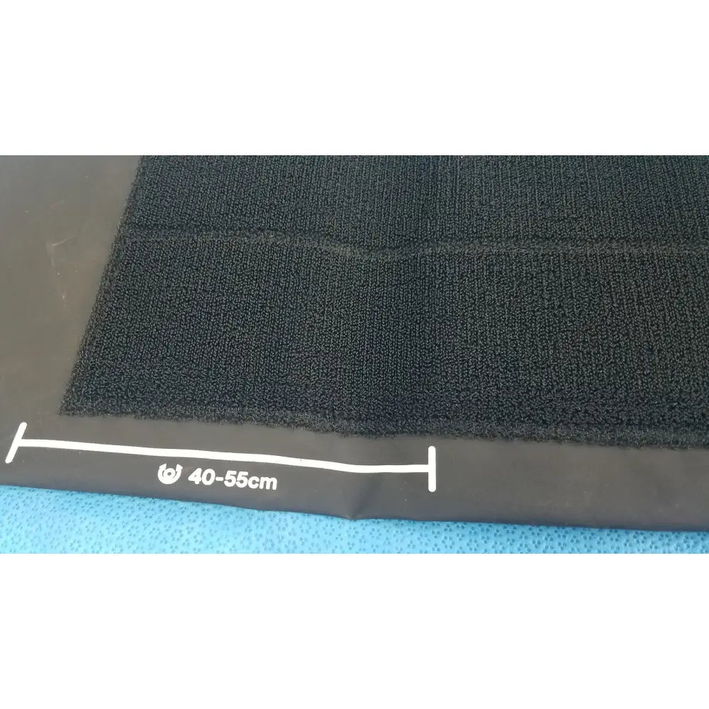 Black textured velcro welch allyn hillrom blood pressure cuff thigh 13 sized 40-55cm with inflation bulb