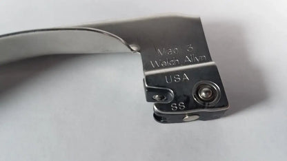Welch Allyn Laryngoscope Blade Mac 3 – Medical Instrument Laryngoscope Blade, as-is (for parts) product photo 6