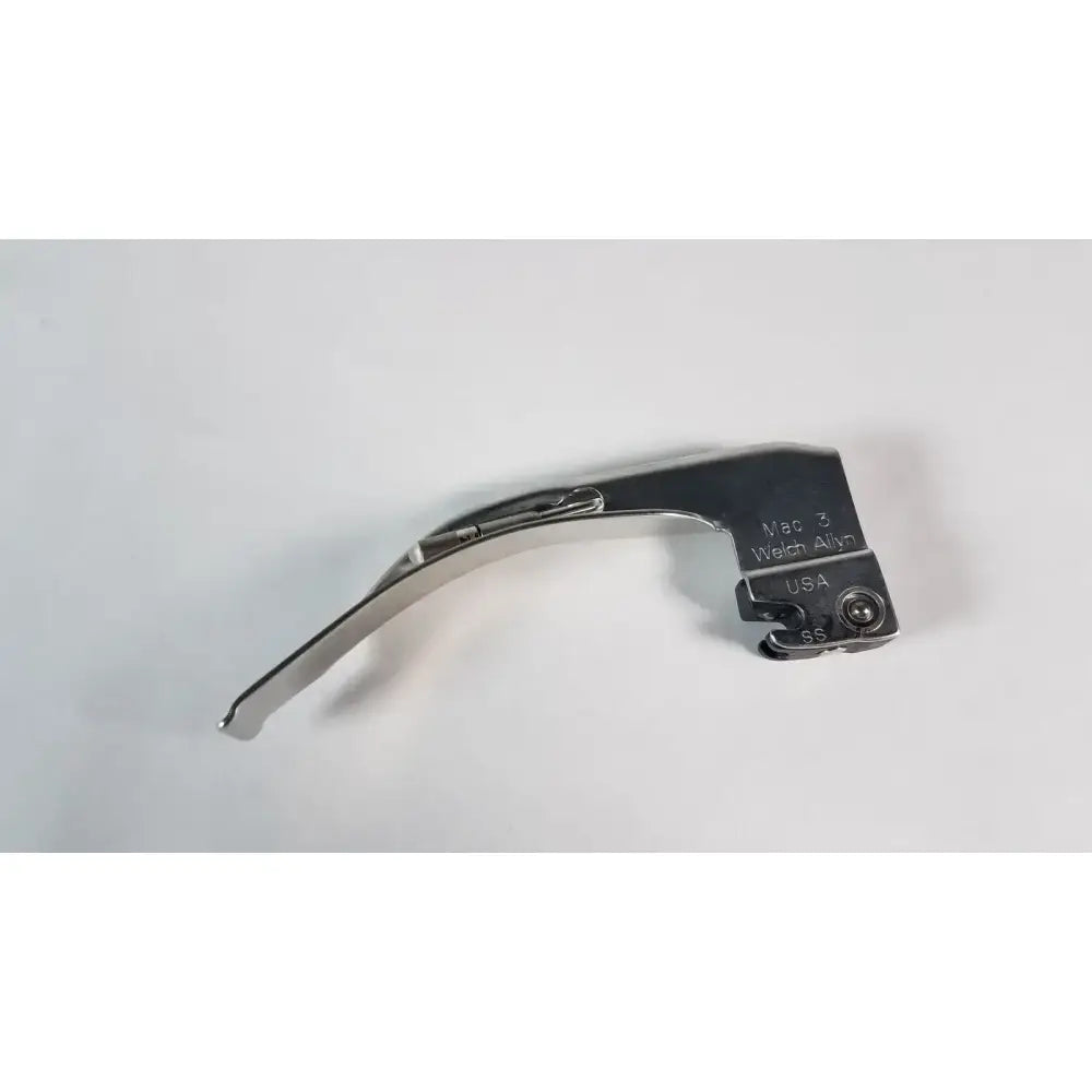 Welch Allyn Laryngoscope Blade Mac 3 – Medical Instrument Laryngoscope Blade, as-is (for parts) product photo 1