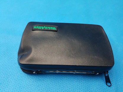 Black textured case with green weldallyn logo for welch allyn led macroview diagnostic set with led illumination