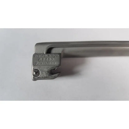 Welch Allyn Miller 3 stainless steel laryngoscope blade with engraved welch allyn 68483 stainless marking visible