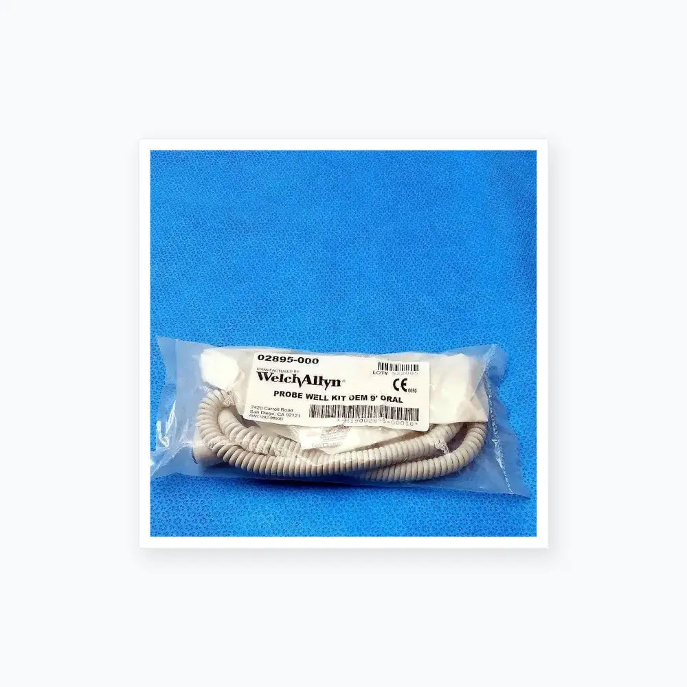Welch Allyn Oral Temperature Probe – 9 ft Cable – REF 02678-000 Oral Temperature Probe, second-hand product photo 1