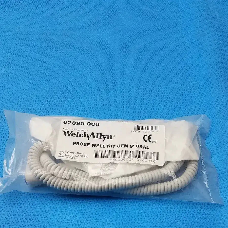Welch Allyn Oral Temperature Probe – 9 ft Cable – REF 02678-000 Oral Temperature Probe, second-hand product photo 1