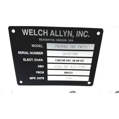 Welch Allyn PROPAQ Encore 206 EL EMPSC Vital Signs Patient Monitor Kit Patient Monitor, second-hand product photo 23