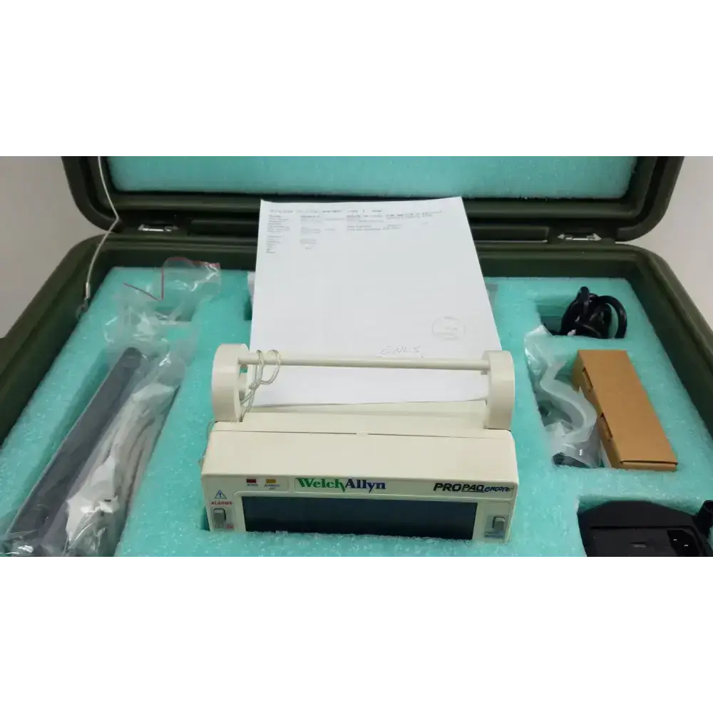 Welch Allyn PROPAQ Encore 206 EL EMPSC Vital Signs Patient Monitor Kit Patient Monitor, second-hand product photo 3