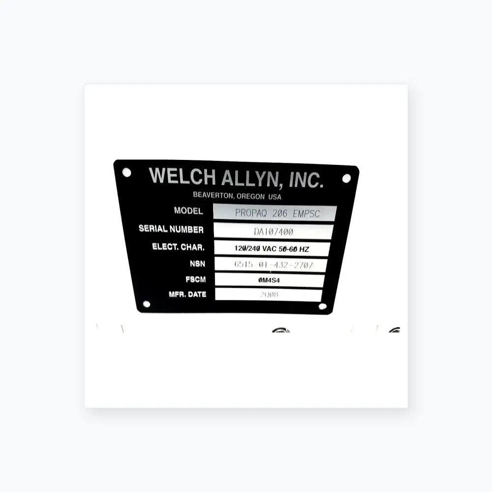 Welch Allyn PROPAQ Encore 206 EL EMPSC Vital Signs Patient Monitor Kit Patient Monitor, second-hand product photo 23