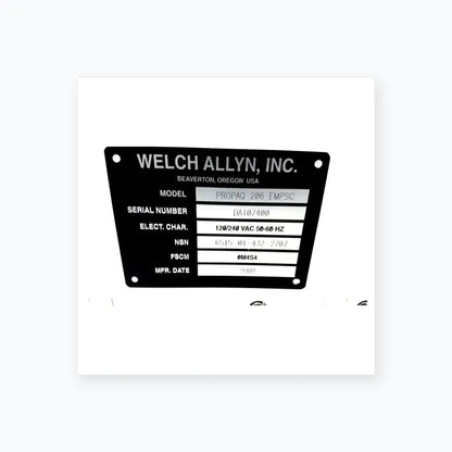 Welch Allyn PROPAQ Encore 206 EL EMPSC Vital Signs Patient Monitor Kit Patient Monitor, second-hand product photo 23