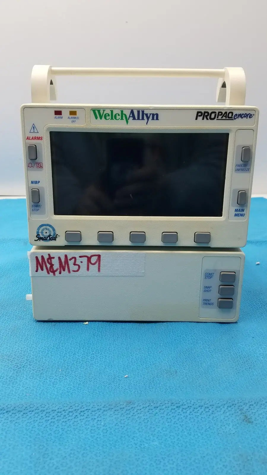 Reuse Medical Welch Allyn Propaq Encore 206 EL Monitor - S/N: DA10593 Other Medical & Lab Equipment, as-is (for parts) product photo 1