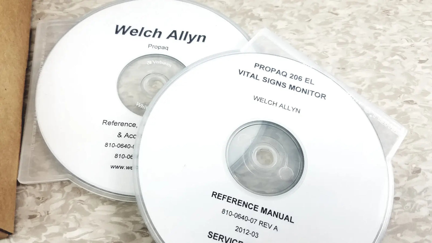 Welch Allyn PROPAQ Encore 206 EMPSC Vital Signs Patient Monitor Kit Patient Monitor, second-hand product photo 14