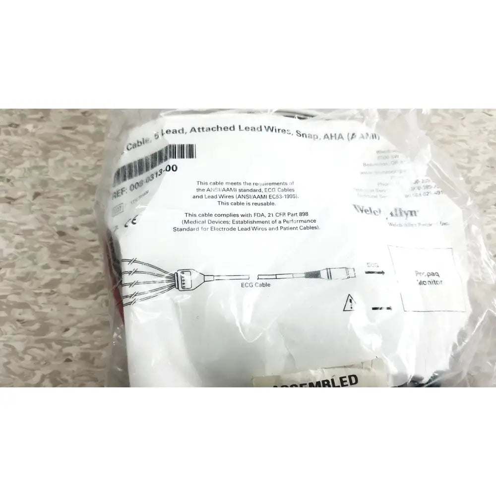 Welch Allyn PROPAQ Encore 206 EMPSC Vital Signs Patient Monitor Kit Patient Monitor, second-hand product photo 18