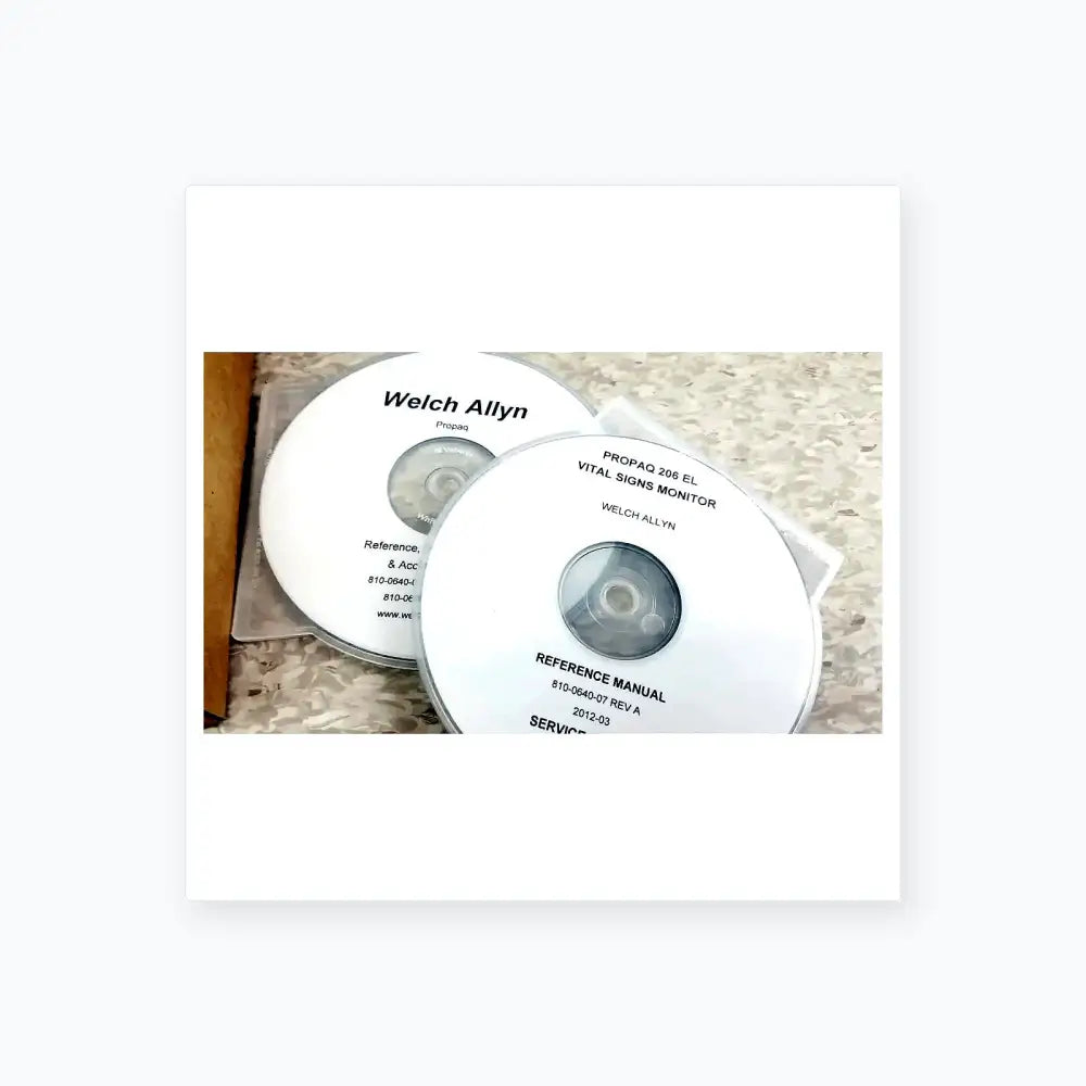 Welch Allyn PROPAQ Encore 206 EMPSC Vital Signs Patient Monitor Kit Patient Monitor, second-hand product photo 14
