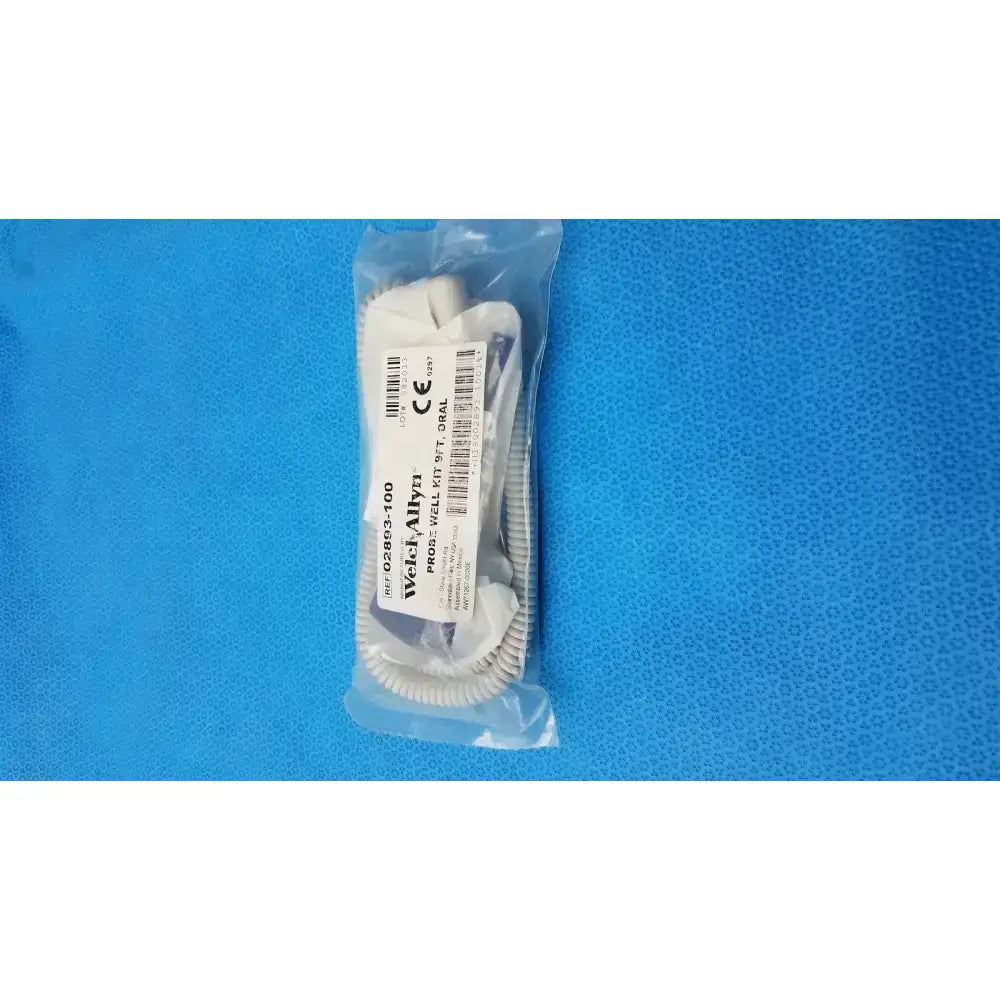 Welch Allyn Rectal Temperature Probe & Well Kit – 9 ft Cable – REF [02893-100] Temperature Probe Kit, second-hand product photo 1
