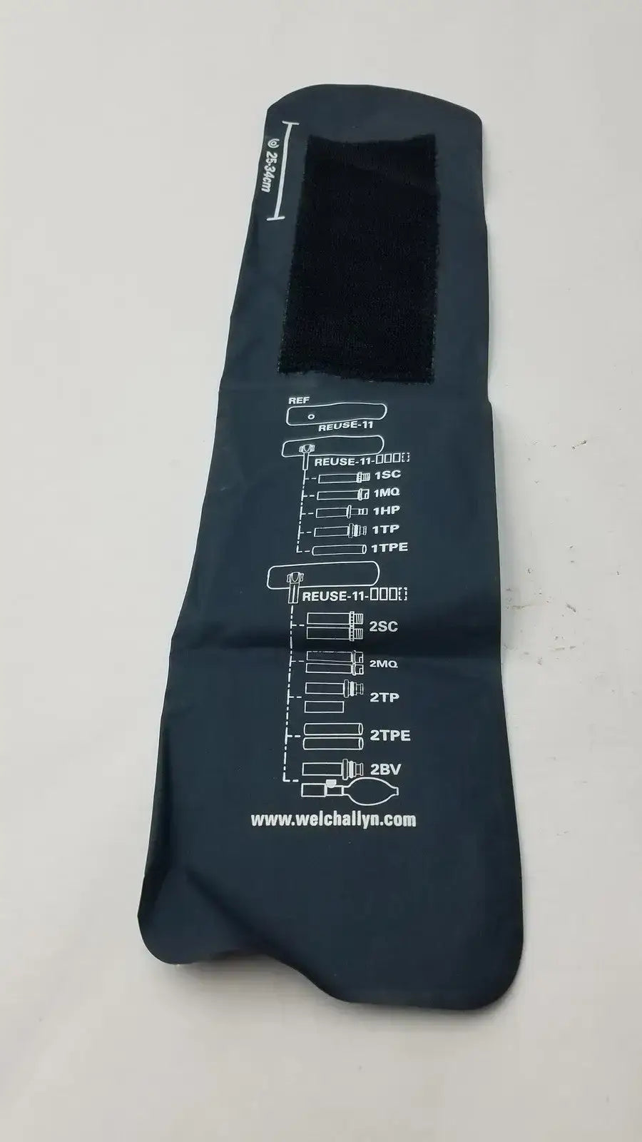Welch Allyn Reusable Adult 11 FlexiPort Reusable Blood Pressure Cuff 25-34cm Blood Pressure Cuff, second-hand product photo 6