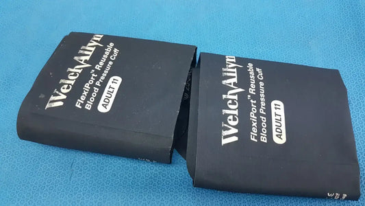 Welch Allyn REUSE-11 FlexiPort Blood Pressure Cuff 25–34cm Thigh- lot of 2 Blood Pressure Cuff, second-hand product photo 1