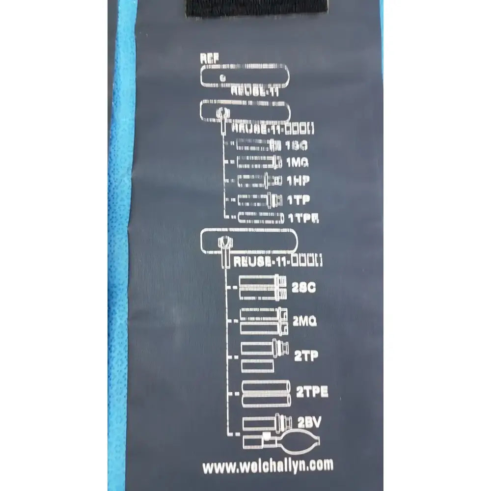 Welch Allyn REUSE-11 FlexiPort Blood Pressure Cuff 25–34cm Thigh- lot of 2 Blood Pressure Cuff, second-hand product photo 5