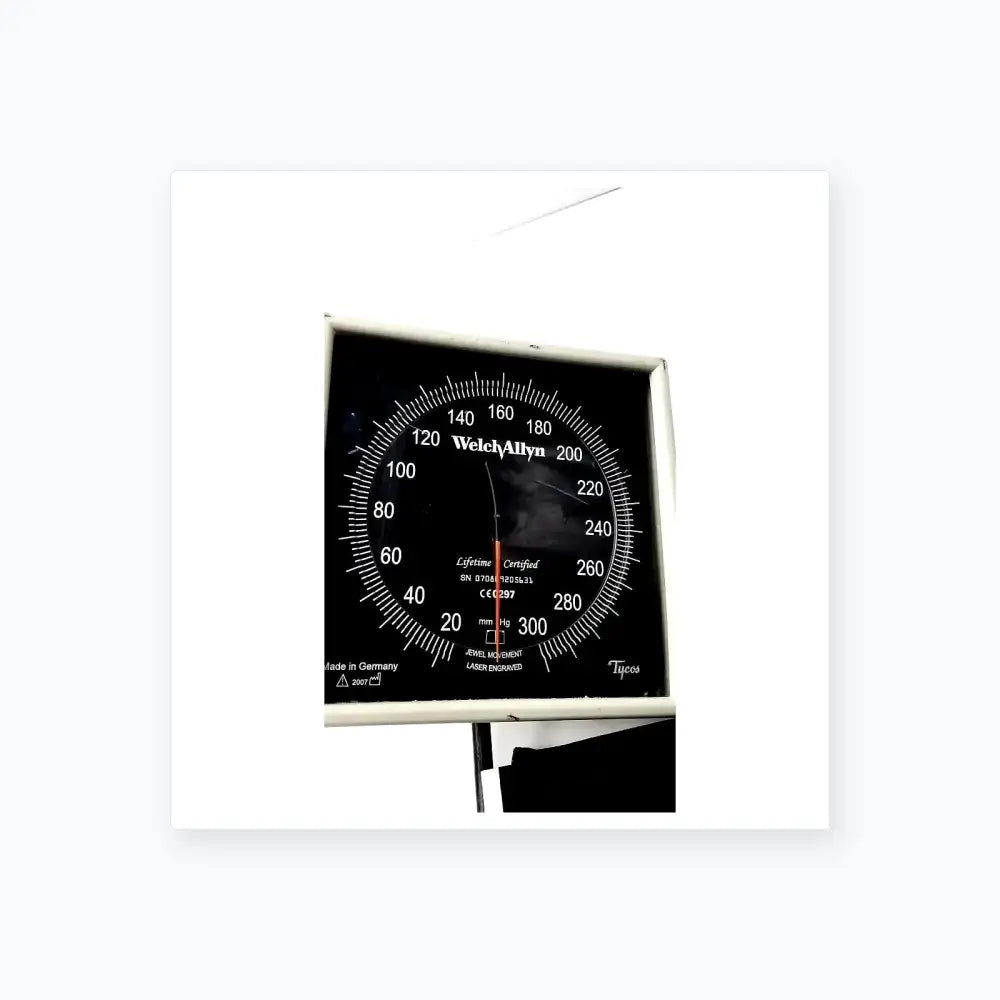 Welch Allyn Tycos Jewel Movement Laser Engraved BP Monitor and Cuff Blood Pressure Monitor, second-hand product photo 5