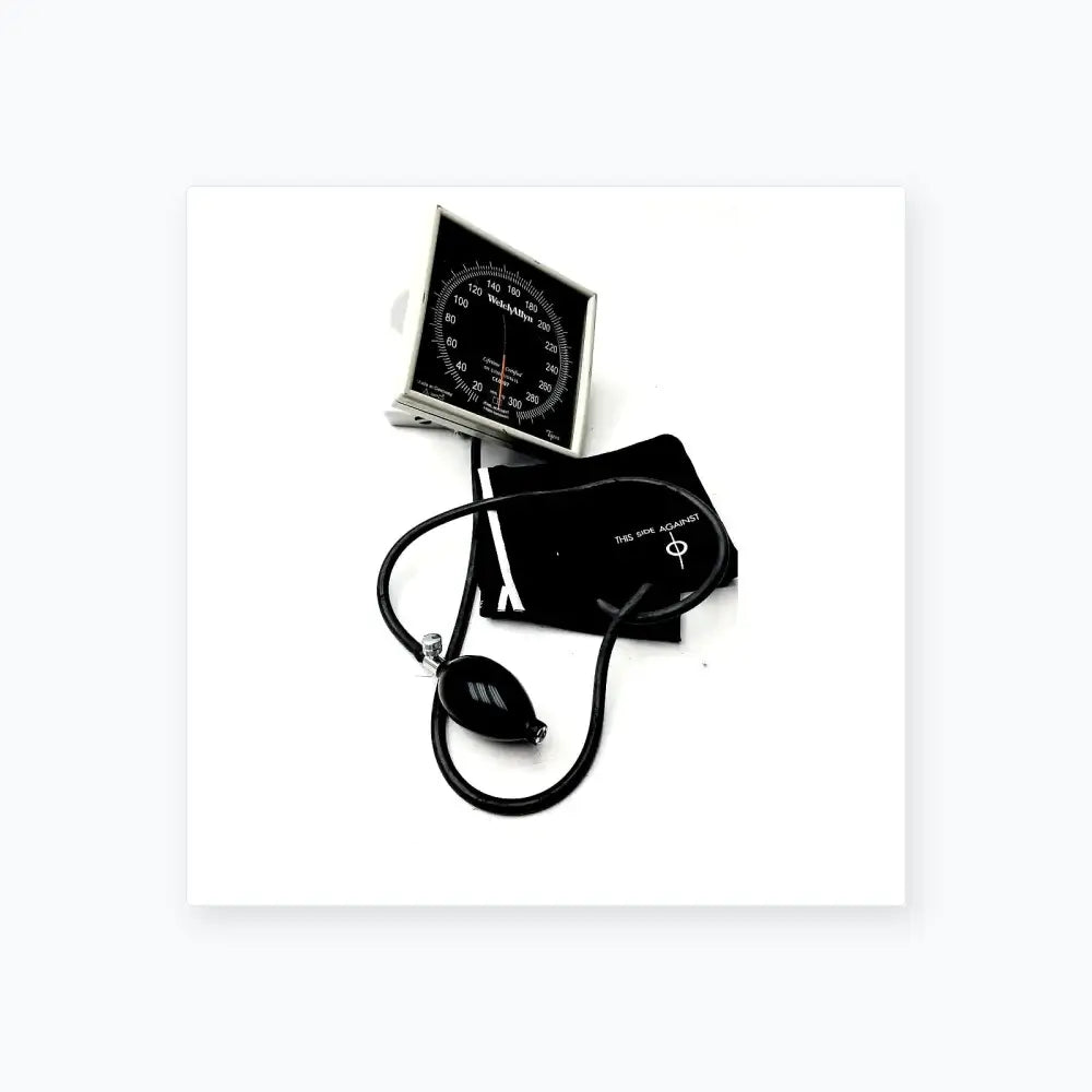 Welch Allyn Tycos Jewel Movement Laser Engraved BP Monitor and Cuff Blood Pressure Monitor, second-hand product photo 1