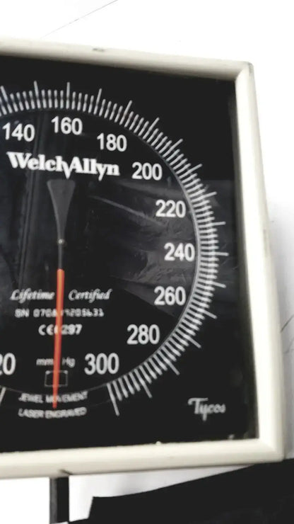 Welch Allyn Tycos Jewel Movement Laser Engraved BP Monitor and Cuff Blood Pressure Monitor, second-hand product photo 8