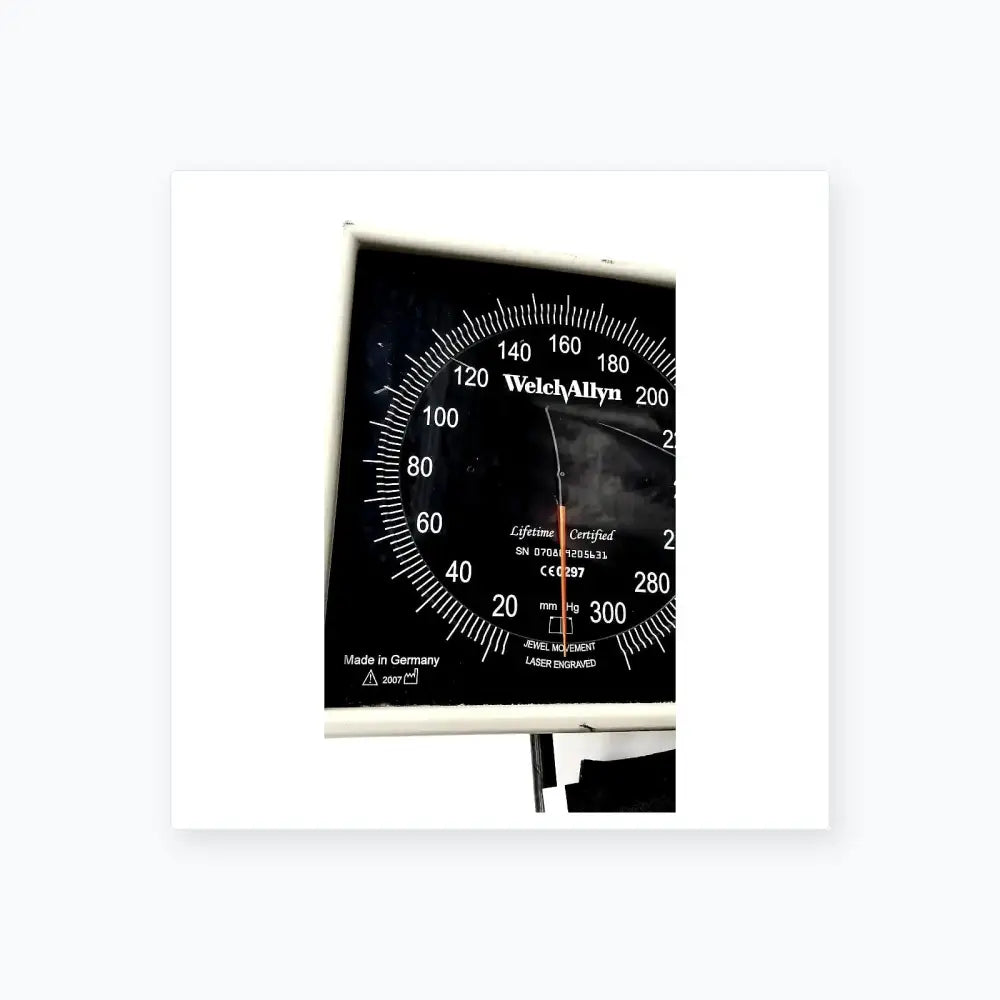 Welch Allyn Tycos Jewel Movement Laser Engraved BP Monitor and Cuff Blood Pressure Monitor, second-hand product photo 6