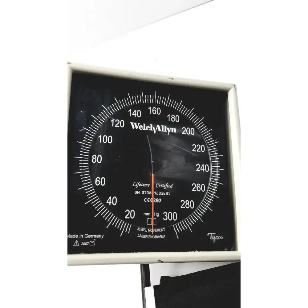 Welch Allyn Tycos Jewel Movement Laser Engraved BP Monitor and Cuff Blood Pressure Monitor, second-hand product photo 5