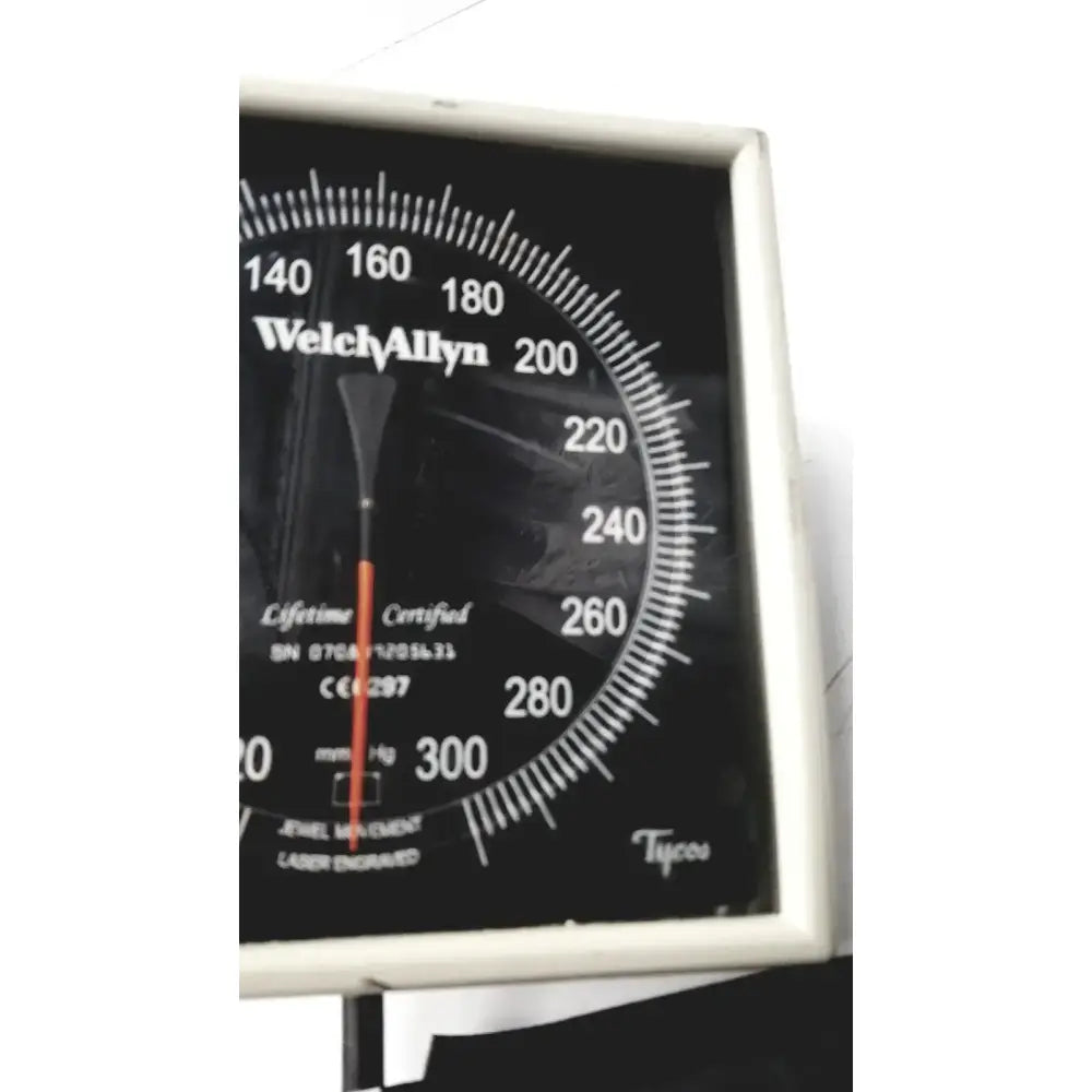 Welch Allyn Tycos Jewel Movement Laser Engraved BP Monitor and Cuff Blood Pressure Monitor, second-hand product photo 8
