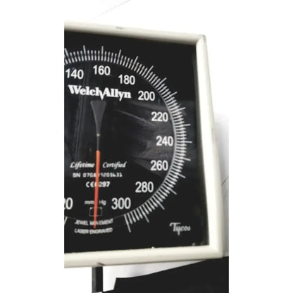 Welch Allyn Tycos Jewel Movement Laser Engraved BP Monitor and Cuff Blood Pressure Monitor, second-hand product photo 8