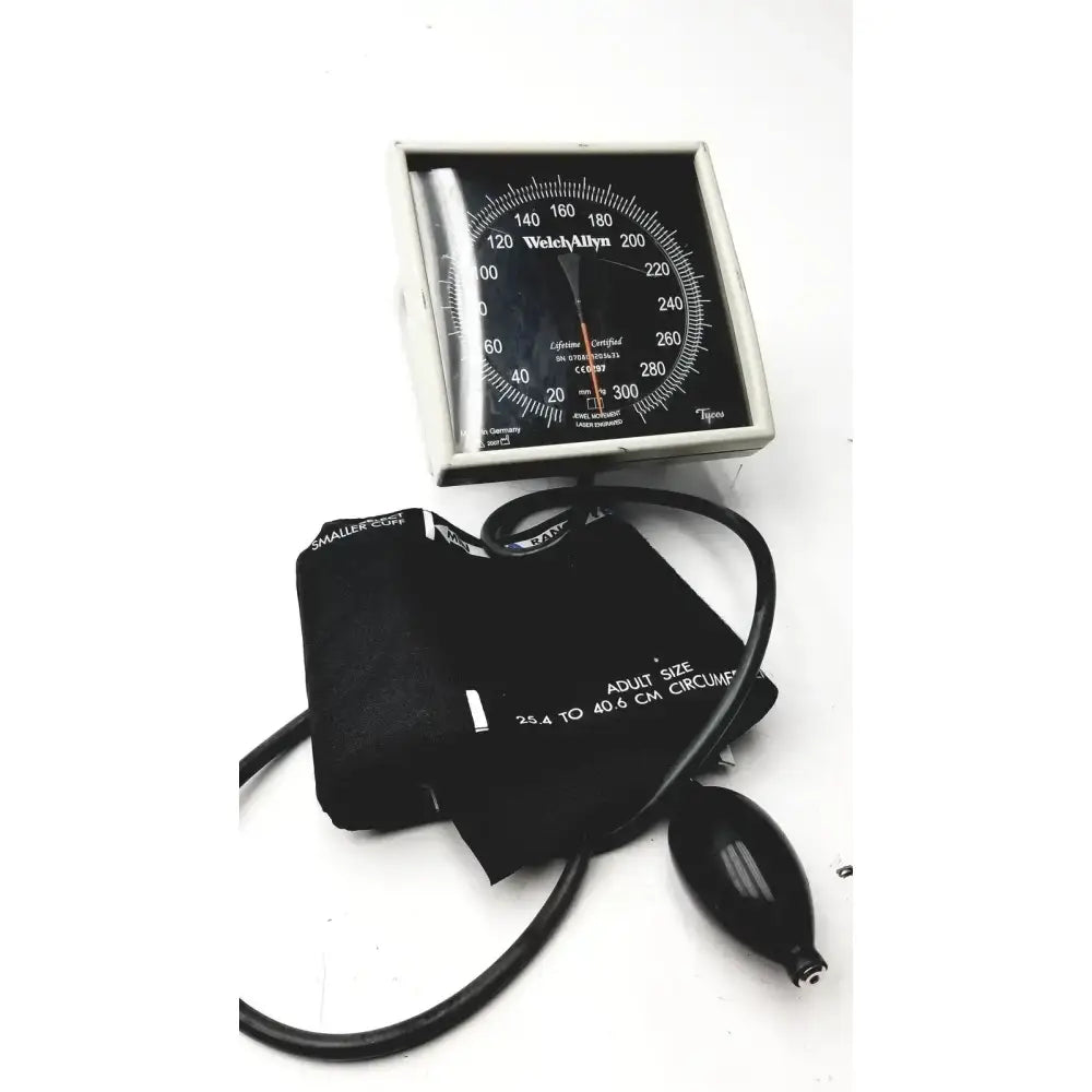 Welch Allyn Tycos Jewel Movement Laser Engraved BP Monitor and Cuff Blood Pressure Monitor, second-hand product photo 12