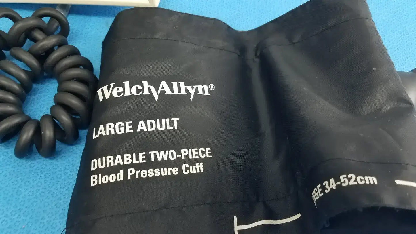 Welch Allyn Tycos Large Adult Sphygmomanometer Blood Pressure Monitor Cuff 34-52 Blood Pressure Cuff, second-hand product photo 4