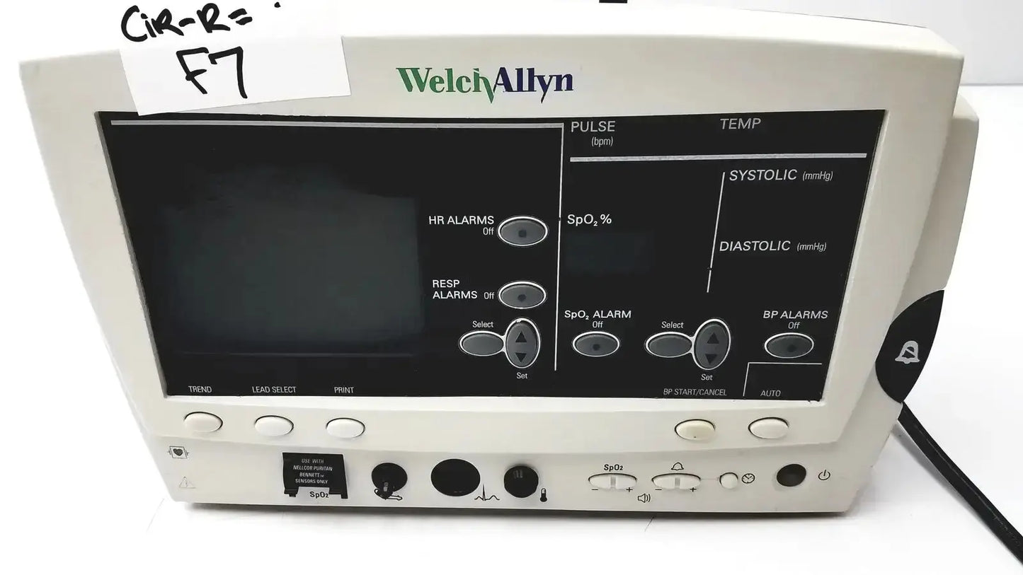Welch Allyn Vital Signs Patient Monitor With Other Accessories Vital Signs Patient Monitor, second-hand product photo 2