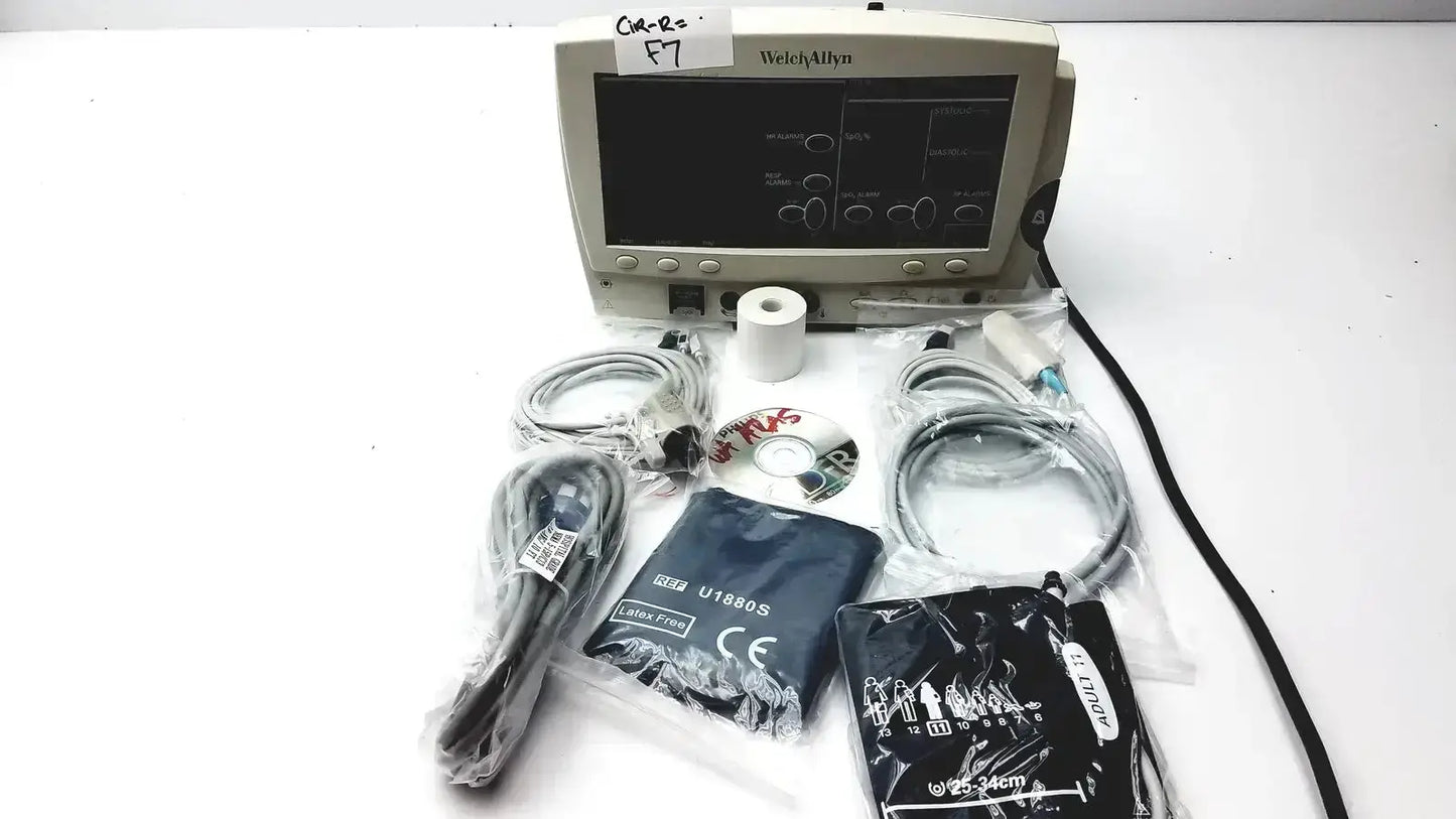Welch Allyn Vital Signs Patient Monitor With Other Accessories Vital Signs Patient Monitor, second-hand product photo 1