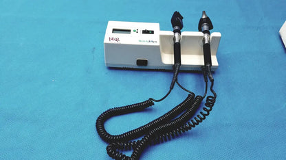 Welch Allyn Wall Mount Transformer with Otoscope & Ophthalmoscope Wall Mount Diagnostic Set, second-hand product photo 1